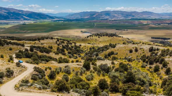 Rural countryside of New Zealand