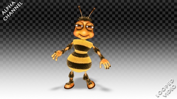 3D Bee - Happy Dance