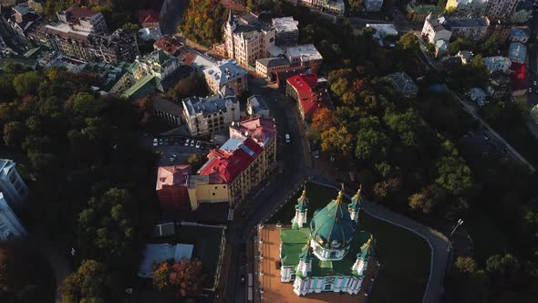 Andriivskyi descent - famous street in the Kyiv