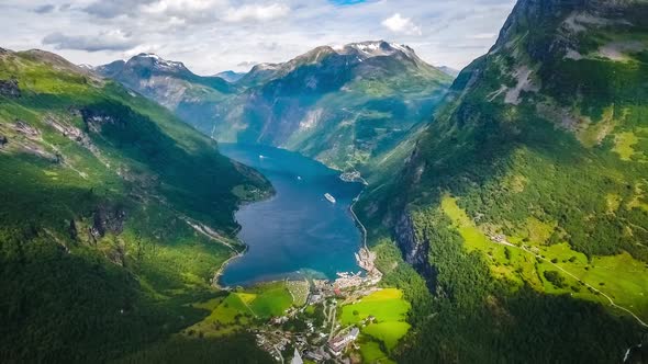 Geiranger Fjord, Beautiful Nature Norway