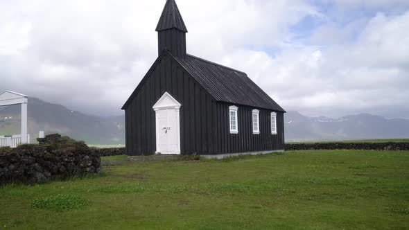 Budakirkja in Snaefellsnes Peninsula Iceland