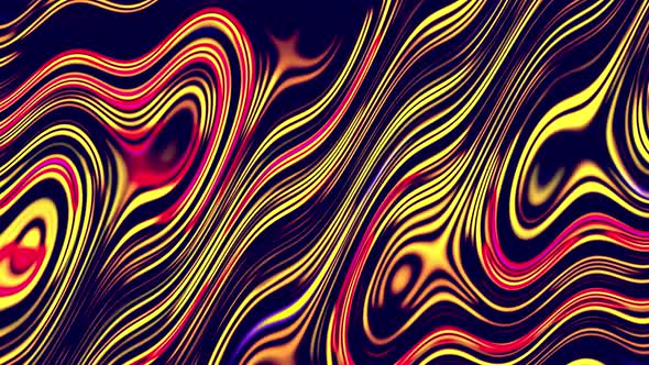 4K animated background. Liquid metal or liquid paint