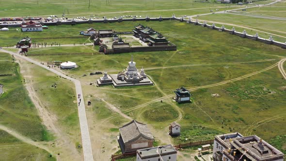 Kharkhorin Erdene Zuu Monastery in Mongolia