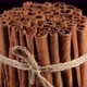 Cinnamon sticks isolated on black background, rotate - VideoHive Item for Sale