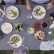 Family Dinner Outdoors Top View Staycation - VideoHive Item for Sale