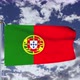 Portugal Flag Waving 4k - VideoHive Item for Sale
