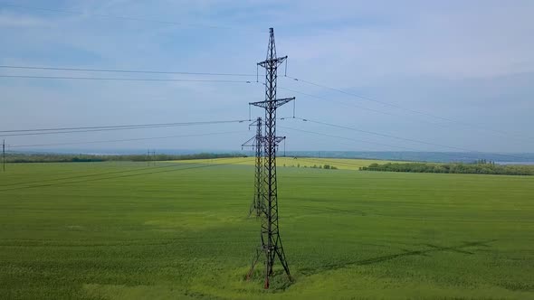 High-voltage Power Pylon