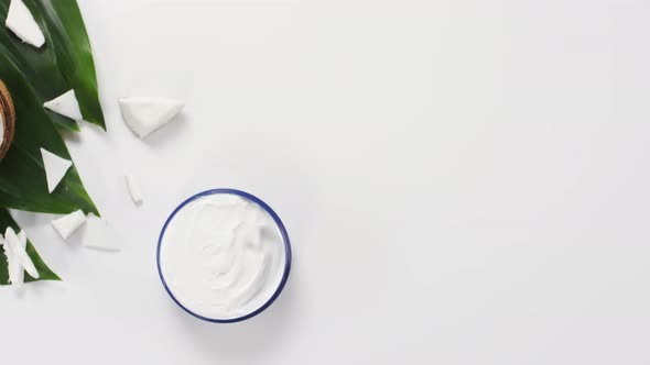 Coconut And Coconut Facial Cream