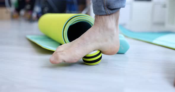 Foot Massage for Plantar Fasciitis Motion  Movie
