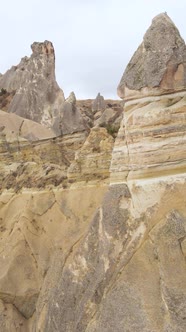 Cappadocia Landscape Aerial View