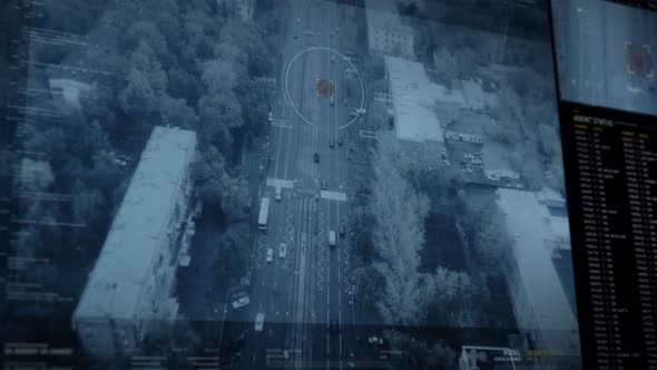 Streaming the Drone Camera Live Feed showing the Vehicle of the Famous Criminal alt