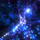Blue Particle Spiral Space Tour Galaxy Wave Background - VideoHive Item for Sale
