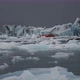 Tourist Boat Profile Sailing Near Huge Glacier in Jokulsarlon - VideoHive Item for Sale