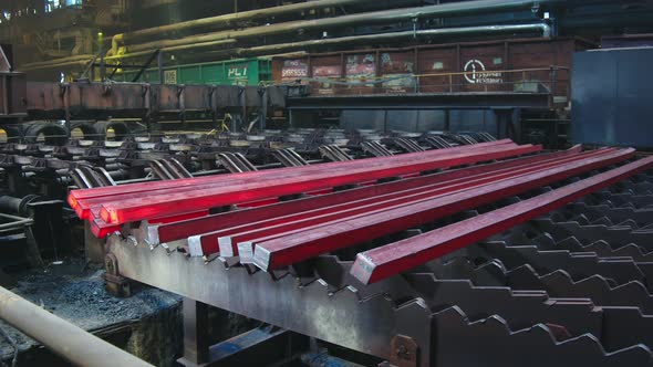 There are Redhot Metal Beams at the Factory