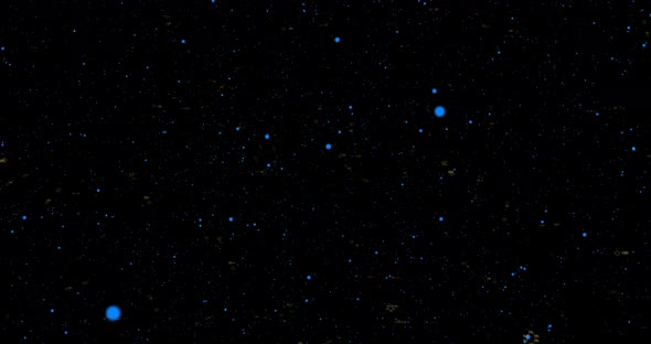 DNA Blue Molecule Assembly 3d Footage alt