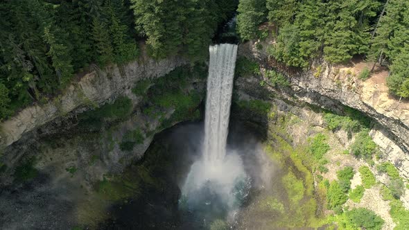 Brandywine Falls By Whistler Canada Popular Attraction In British Columbia