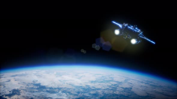 Space Shuttle Taking Off on a Mission alt