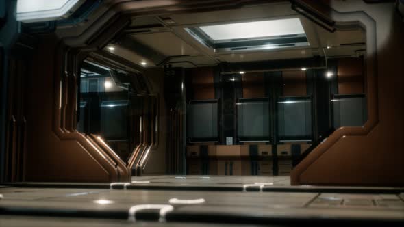 Scifi Tunnel or Spaceship Corridor alt