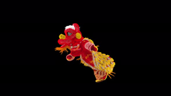 45 Chinese New Year Lion Dancing 4K