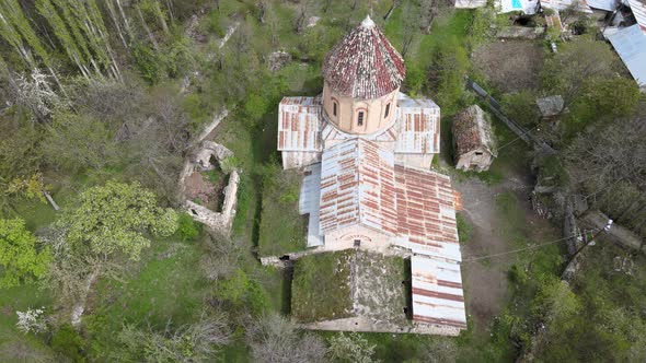 old medieval monastery