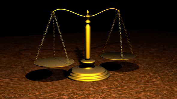 Scales of justice. Themis.