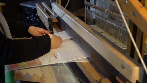 Traditional Turkish Weaving Loom