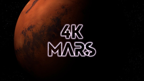 Photorealistic Mars 4k