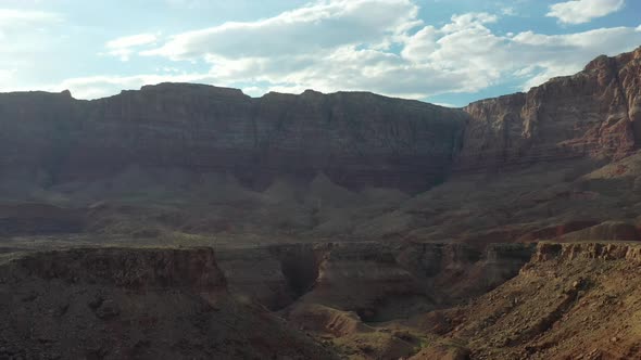 Vermilion Cliffs National Monument, Arizona - aerial shot