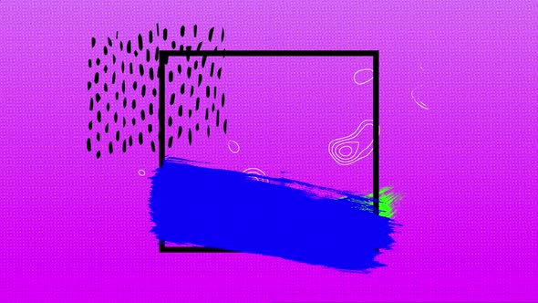 Retro 80s style animation alt