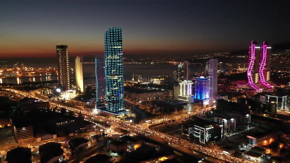 Izmir skyline