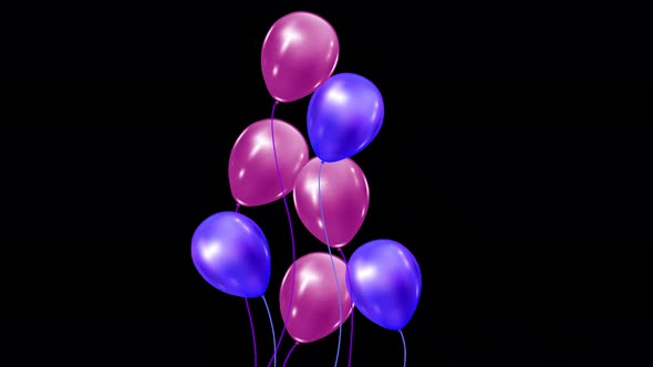 Balloons for party 4K