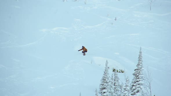 Risky Snowboarding