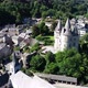 Aerial view of Castle in Durbuy, Belgium. World heritage - VideoHive Item for Sale