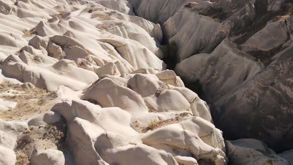 Aerial View Cappadocia Landscape