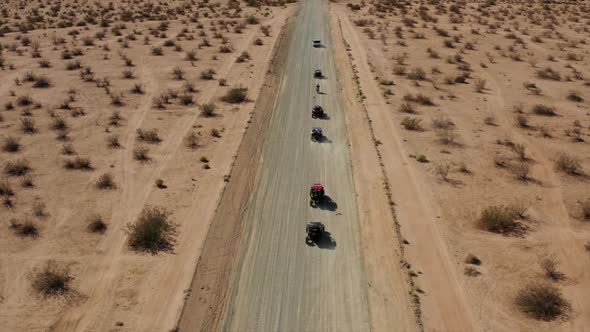 ATV Off roading in the Mojave Desert