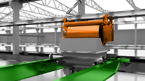 The Process Of The Production Of Concrete Floor Slabs alt