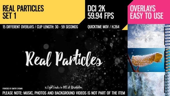 Real Particles (HD Set 1)