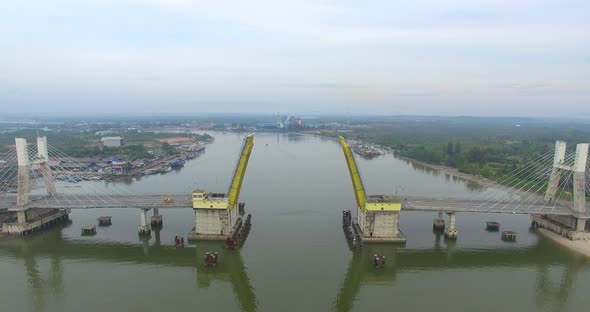 Aerial Gold Bridge