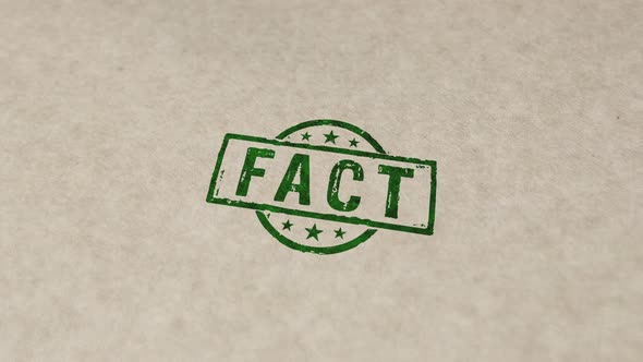 Fact stamp and stamping