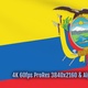 Ecuador waving flag transition 4k and 1080 HD footage with alpha channel - VideoHive Item for Sale