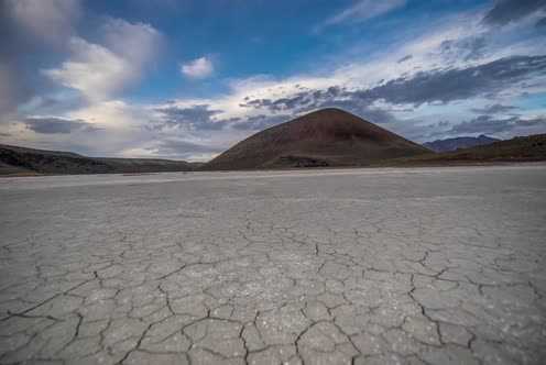 Dried Meke Lake Motion Timelapse 