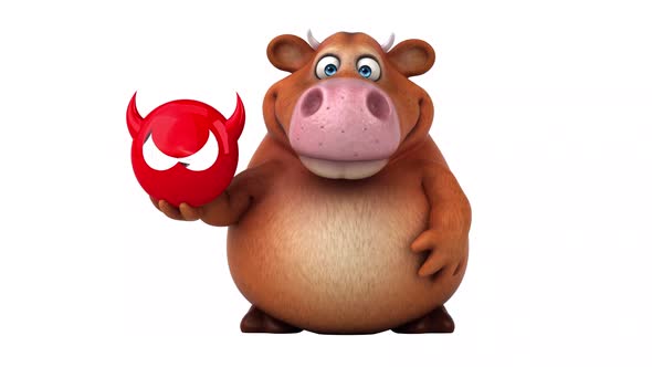 Fun cow - 3D Animation