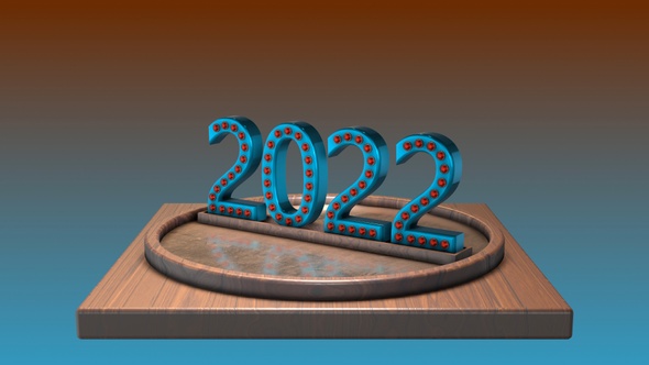 2022 on a transparent background