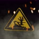 Environmental Hazard Sign Over a Smoky Background - VideoHive Item for Sale