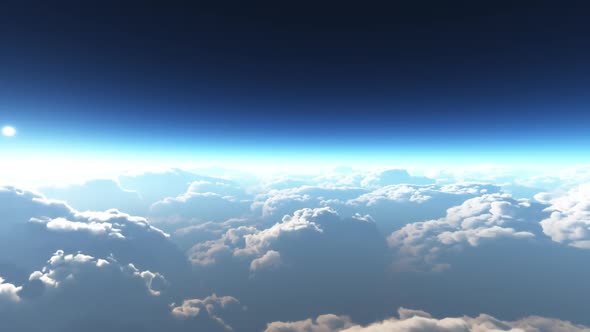 Earth View Above The Cloud 05 HD alt
