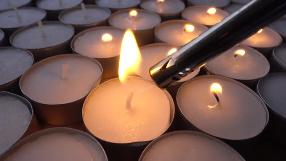 A Burning Candles