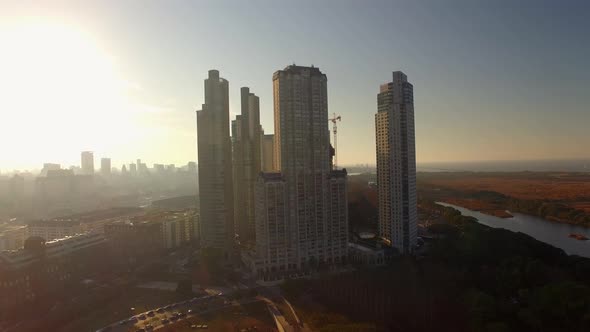 Towering high rises of Buenos Aires, Argentina