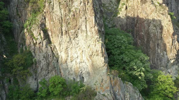 Aerial View On Volcanic Mountain In Madzharovo