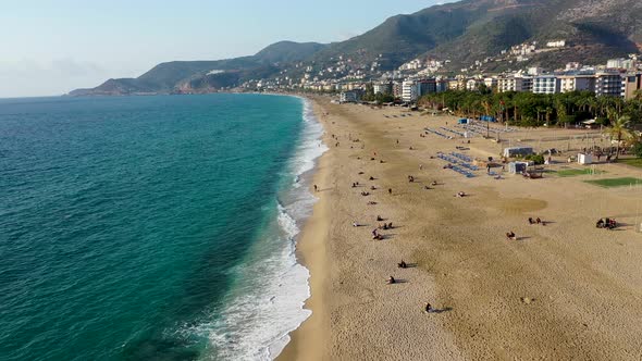 Beautiful Beach in Turkey Alanya