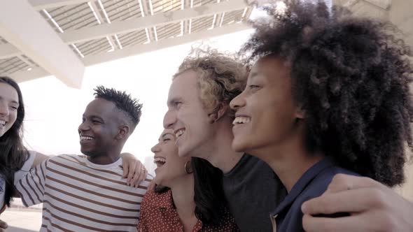 Group of People Smiling and Happy to Be Together